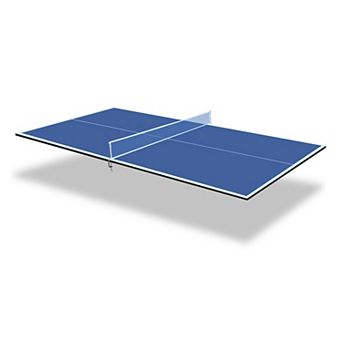 Mid Size Ping Pong Conversion Top Foldable Table Tennis Table Top 7x4ft For Indoor Games