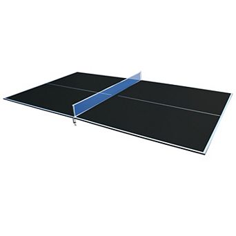 Mid Size 9ft Ping Pong Conversion Top Foldable Table Tennis for Indoor Games