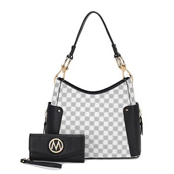 MKF Collection Penelope Circular Print Shoulder Bag & Matching Wallet