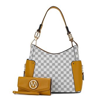MKF Collection Penelope Circular Print Shoulder Bag & Matching Wallet