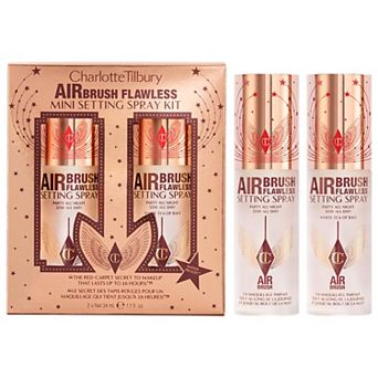 Charlotte Tilbury Mini Airbrush Flawless Hydrating & Waterproof Setting Spray Duo Gift Set