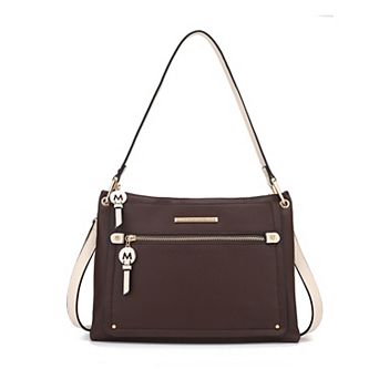 MKF Collection Aliyah Shoulder Bag With Zip Closure