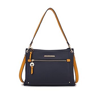 MKF Collection Aliyah Shoulder Bag With Zip Closure