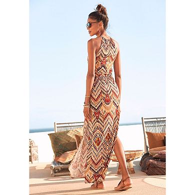 Lascana Women's Print Maxi Dress