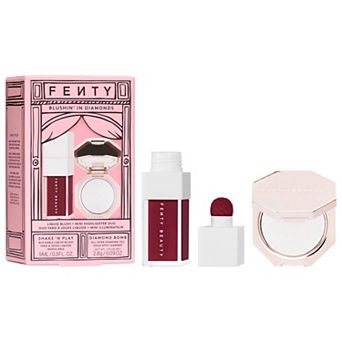 FENTY BEAUTY by Rihanna Blushin' In Diamonds Liquid Blush + Highlighter Duo Makeup Gift Set