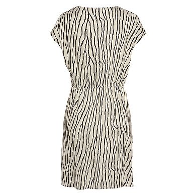 Lascana Women's Patterned Twist Front Dress