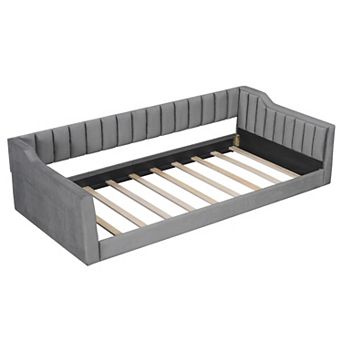 Merax Upholstery Daybed and Side Storage pocket