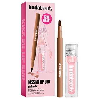 HUDA BEAUTY Kiss Me Lip Contour Stain and Lip Jelly Gift Set