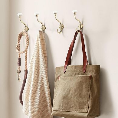 Coat Hooks 5 Pack Decorative Wall Hooks for Bathroom Bedroom
