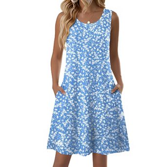Flowy Pocket Beach Dress