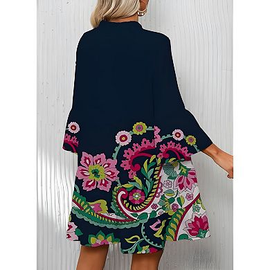 Women's Boho Mini Dress
