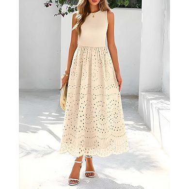 Lace A-Line Summer Dress