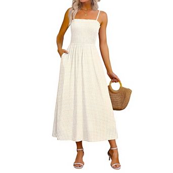 Boho Spaghetti Strap Maxi Dress