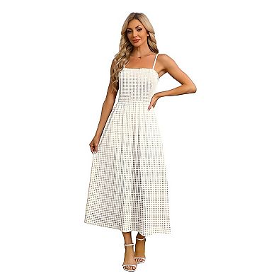 Boho Spaghetti Strap Maxi Dress