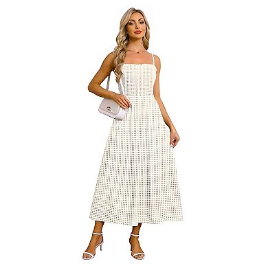 Boho Spaghetti Strap Maxi Dress