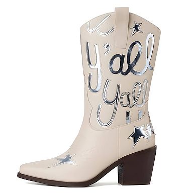 Women's Pointed Toe Cowgirl Boots