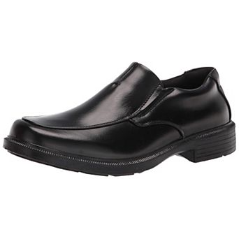Men's Black Shiny Loafers