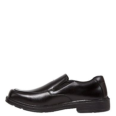 Men's Black Shiny Loafers