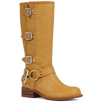 Women's Square Toe Knee Boots