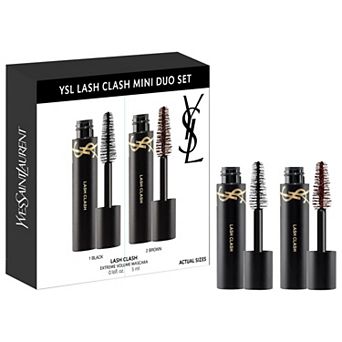 Lash Clash Mascara Travel Size Set Black + Brown