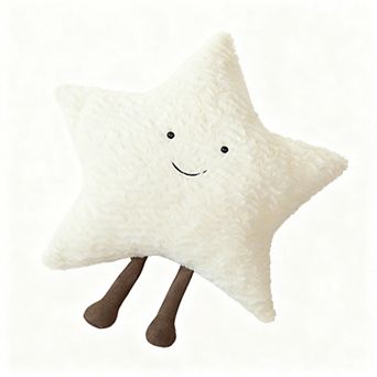 Star Plush Decorative Pillow 15 in