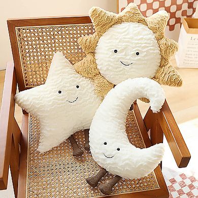 Star Plush Decorative Pillow 15 Inches
