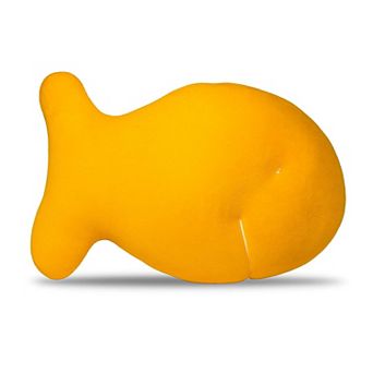 Cheddar Fish Flavor Biscuit Plush Pillow 10 in Soft Stuffed Animal Gift