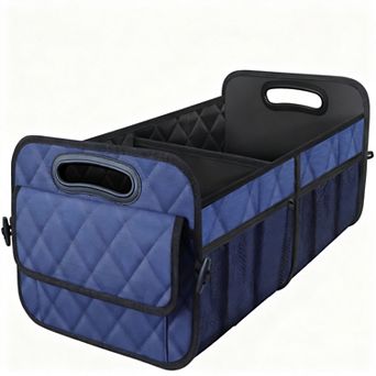 Trunk Organizer 50L Waterproof 6 Pockets Car SUV Truck Storage