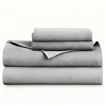 3 pc Rayon Sheets Set Breathable Silky Deep Pocket Hotel Bedding