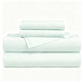 3 pc Rayon Sheets Set Breathable Silky Deep Pocket Hotel Bedding