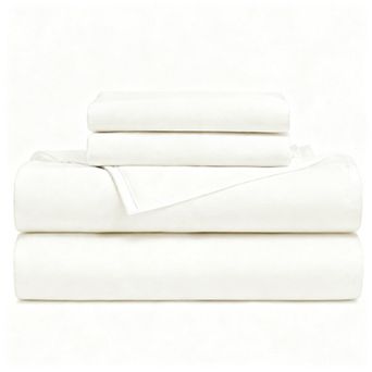 3 pc Rayon Sheets Set Breathable Silky Deep Pocket Hotel Bedding