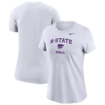 Women's Nike White Kansas State Wildcats Primary T-Shirt