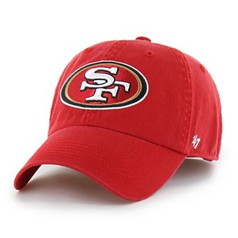Men's '47 Scarlet San Francisco 49ers Franchise Logo Fitted Hat