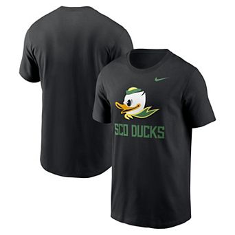 Men's Nike Black Oregon Ducks Primetime Logo Mantra T-Shirt