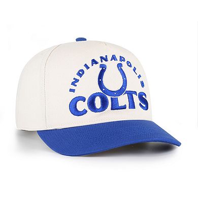 Men's '47 Natural Indianapolis Colts Arcitext Hitch Adjustable Hat