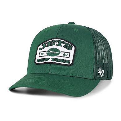 Men's '47 Green New York Jets Roadway Adjustable Trucker Hat