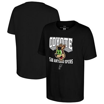 Youth Stadium Essentials Black San Antonio Spurs Most Valuable Mascot T-Shirt