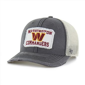 Men's '47 Charcoal Washington Commanders Egremont Well-Worn Adjustable Trucker Hat
