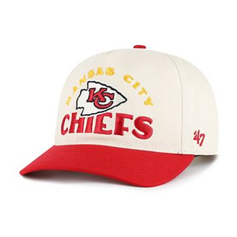 Men's '47 Natural Kansas City Chiefs Arcitext Hitch Adjustable Hat