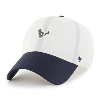Men's '47 Cream Houston Texans Modernia Clean Up Adjustable Hat