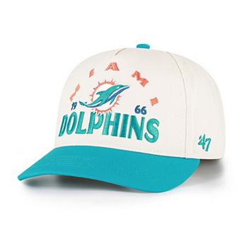 Men's '47 Natural Miami Dolphins Arcitext Hitch Adjustable Hat