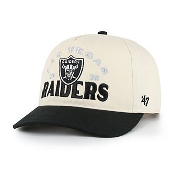 Men's '47 Natural Las Vegas Raiders Arcitext Hitch Adjustable Hat