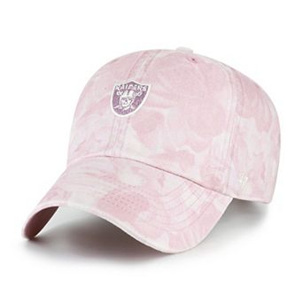 Women's '47 Pink Las Vegas Raiders Gardenia Clean Up Adjustable Hat