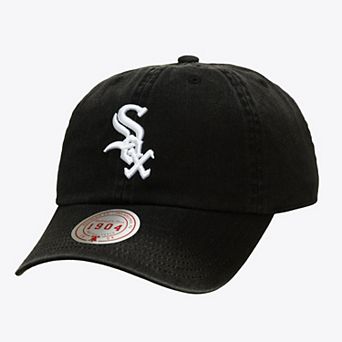 Unisex Mitchell & Ness Black Chicago White Sox 1904 Soft Wash Adjustable Hat