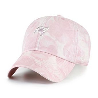 Women's '47 Pink Tampa Bay Buccaneers Gardenia Clean Up Adjustable Hat