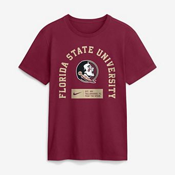 Men's Nike Garnet Florida State Seminoles Primetime Crew T-Shirt