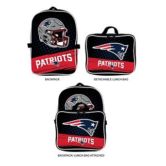 MOJO New England Patriots Backpack & Lunch Box 2 pc Set