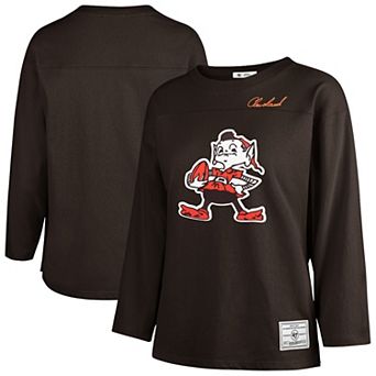 Women's '47 Brown Cleveland Browns Game Nod Timeless T-Shirt