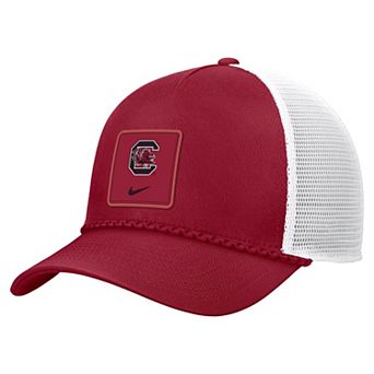 Men's Nike Garnet South Carolina Gamecocks 2026 On-Field Rope Adjustable Trucker Hat