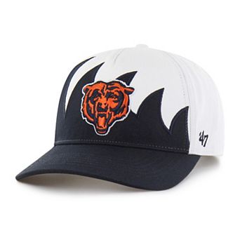 Men's '47 White Chicago Bears Jagged Hitch Adjustable Hat